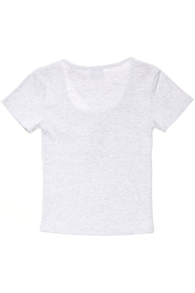 Stussy Berk Scoop Neck T-shirts Damen Weiß | DE0000112