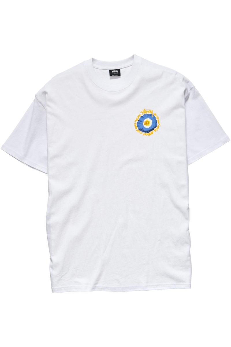 Stussy Cosmos SS T-shirts Herren Weiß | DE0000137
