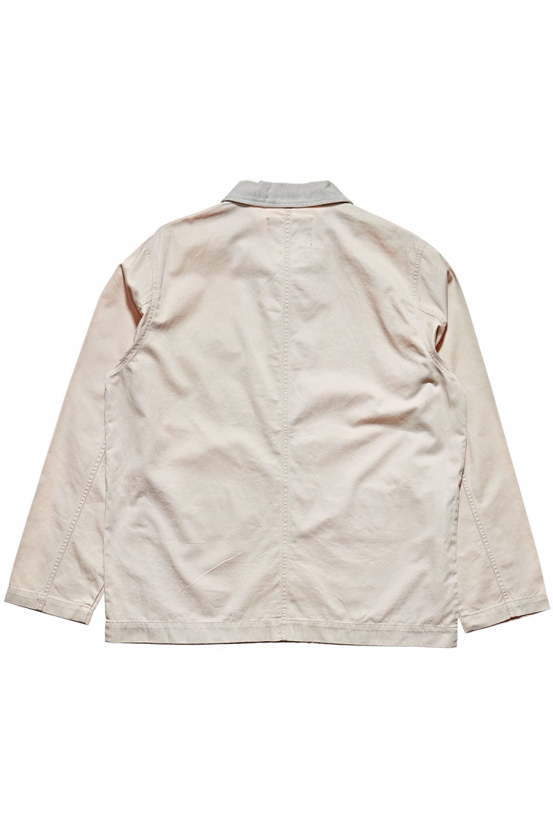 Stussy Denim Chore Coat Jacken Herren Weiß | DE0000339
