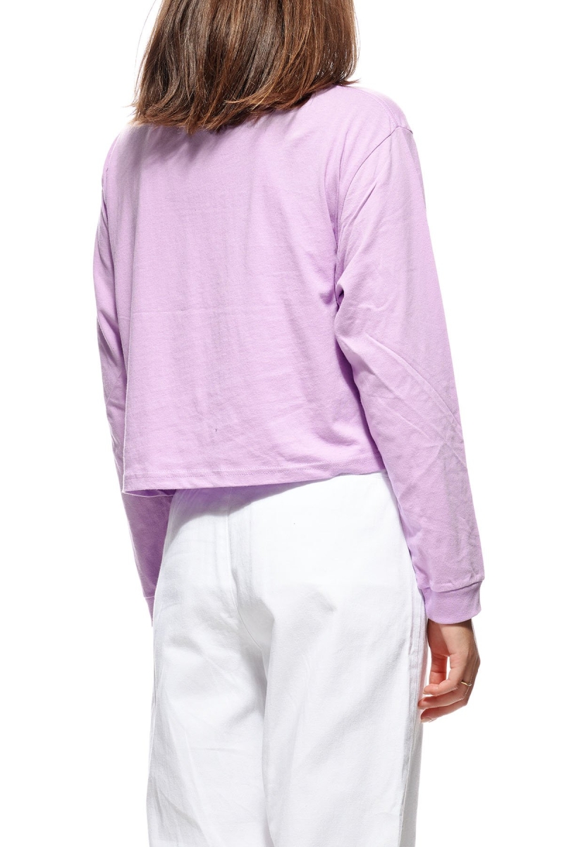 Stussy Design Corp. Mock Neck LS Sweatshirts Damen Rot | DE0000526