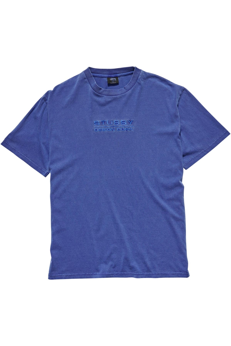 Stussy Designs Corp. BF T-shirts Damen Navy | DE0000150