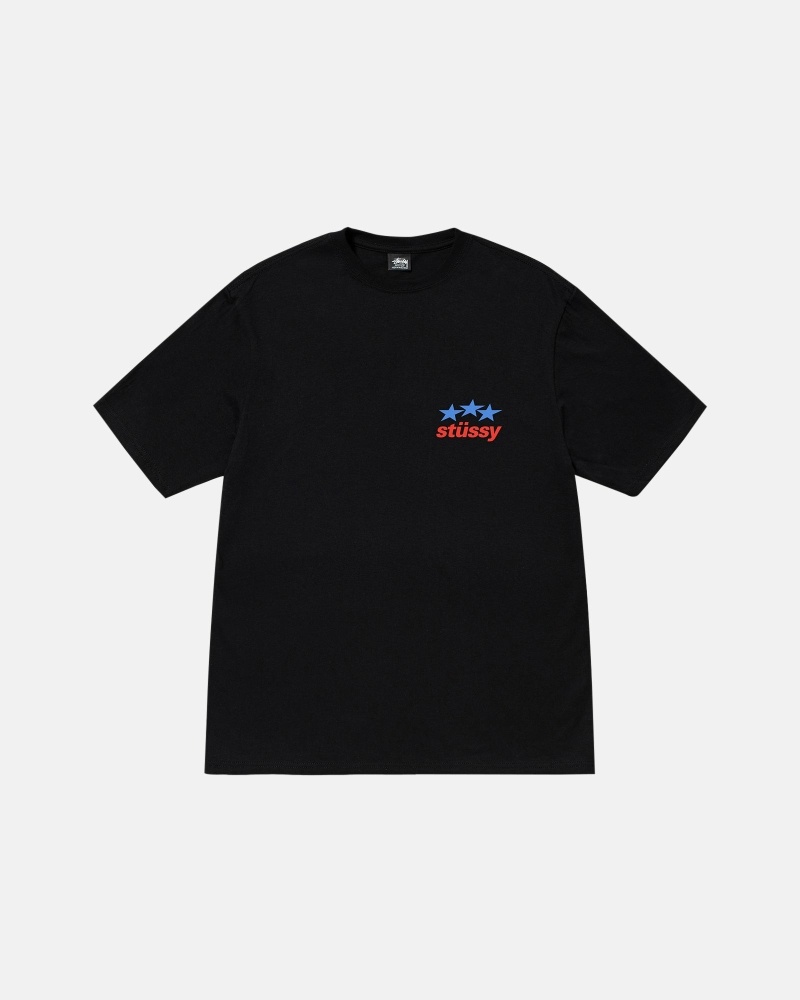Stussy Designs USA T-shirts Herren Schwarz | DE0000158