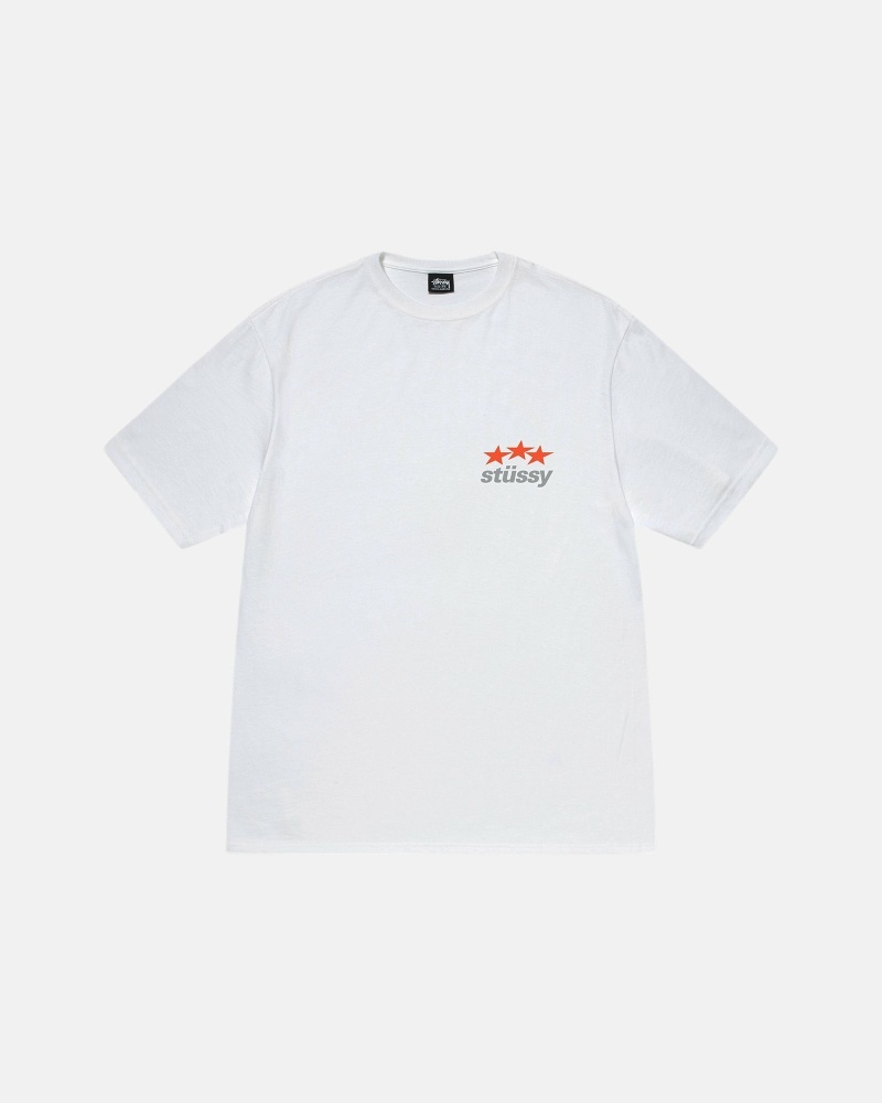 Stussy Designs USA T-shirts Herren Weiß | DE0000156