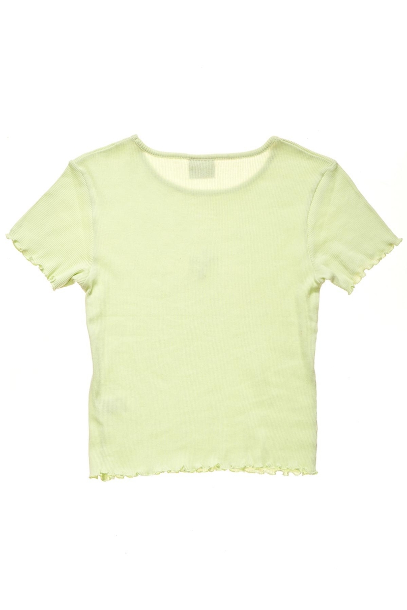 Stussy Fairmont Fluted T-shirts Damen Grün | DE0000168
