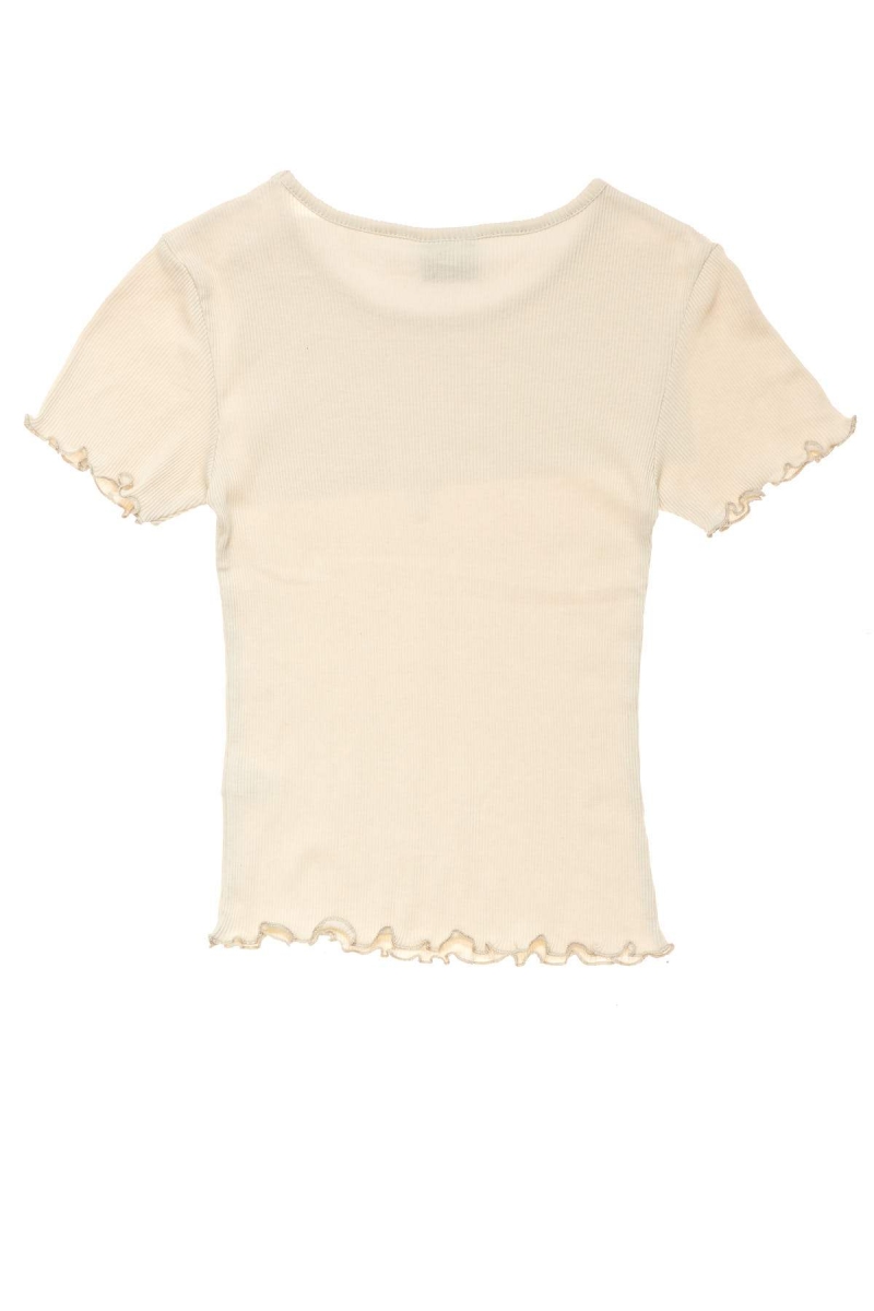 Stussy Fairmont Fluted T-shirts Damen Weiß | DE0000167