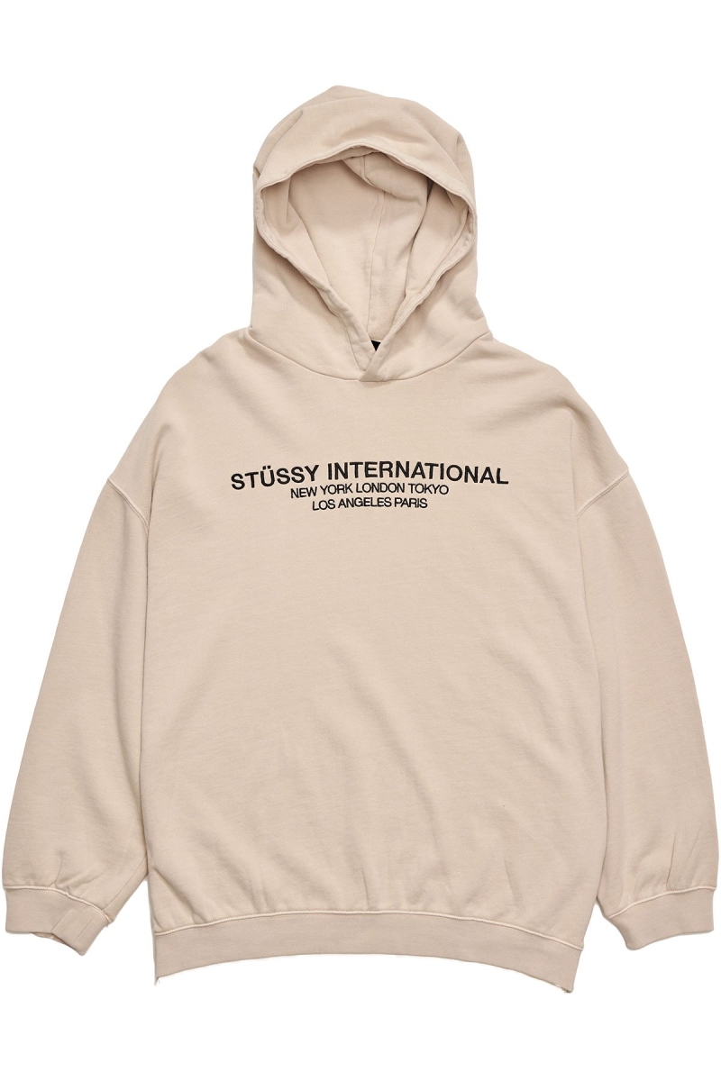 Stussy INT. Embroidered Hood Sportbekleidung Damen Orange | DE0000393