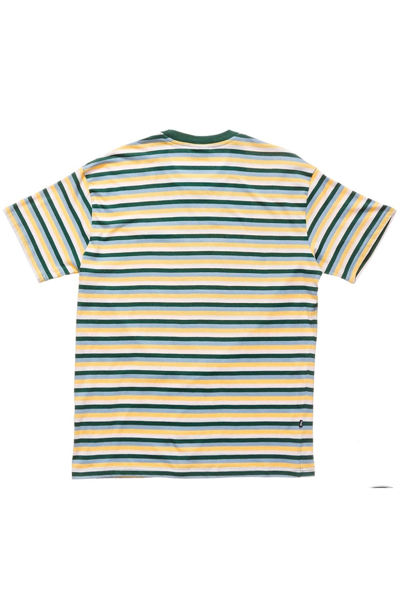Stussy Klassische Stripe SS T-shirts Herren Blau | DE0000129