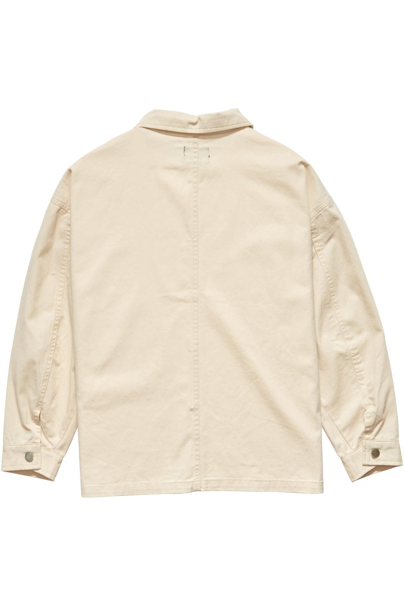 Stussy Lawrence Workwear Jacken Damen Weiß | DE0000354