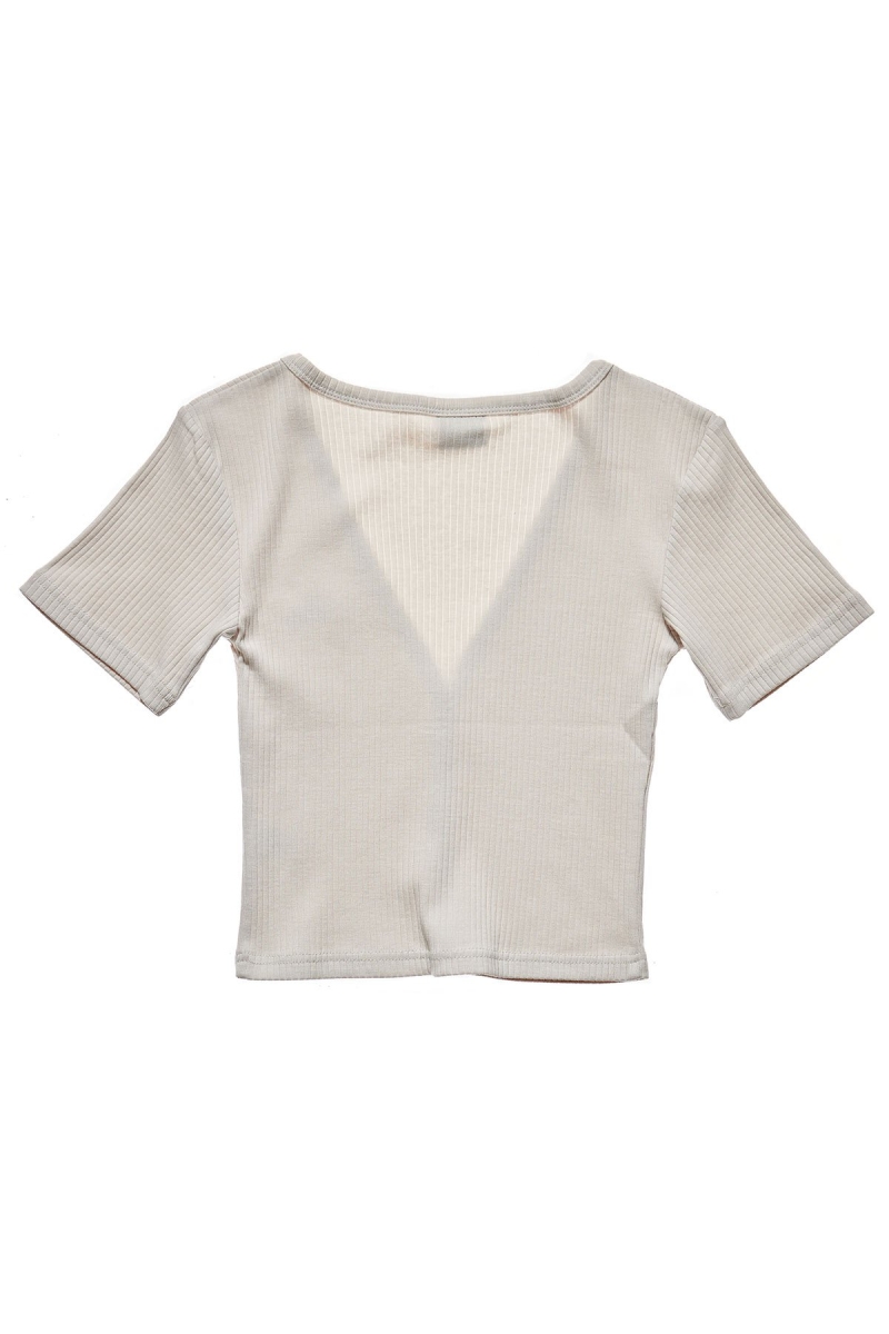 Stussy Margot Button Up Sweatshirts Damen Weiß | DE0000548