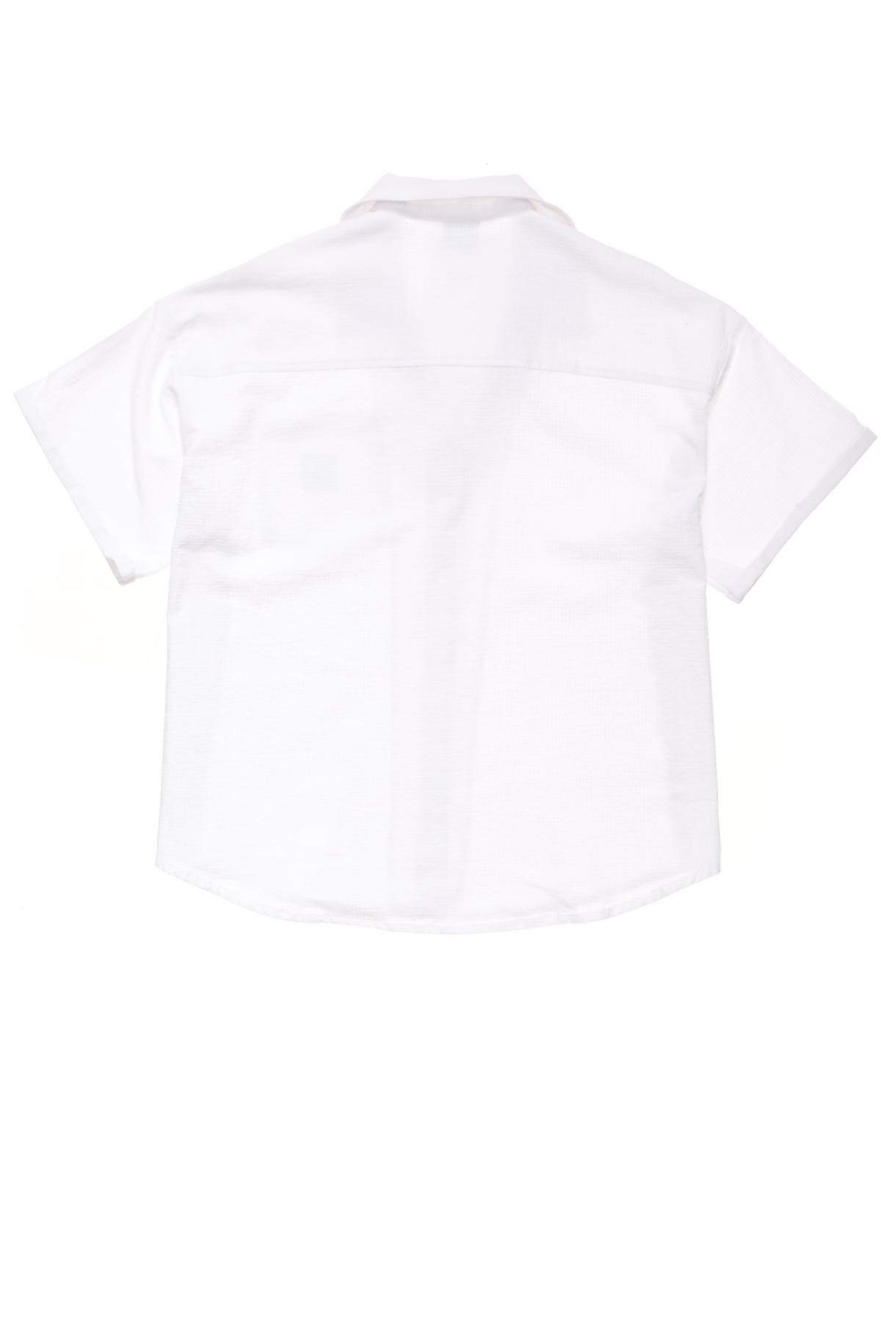 Stussy Vermont OS Shirt Sportbekleidung Damen Weiß | DE0000426
