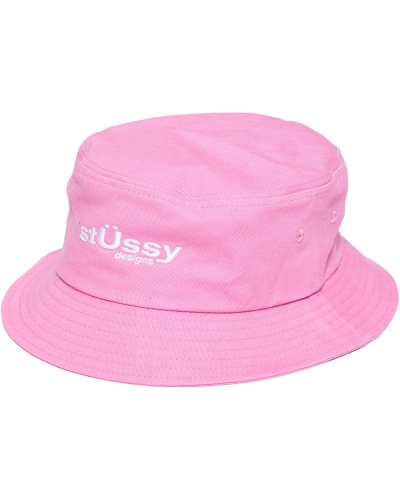 Stussy Big U Bucket Hüte Herren Lila | DE0000908